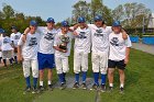 Baseball vs Babson  Wheaton College Baseball players celebrate their victory over Babson to win the NEWMAC Championship for the third year in a row. - (Photo by Keith Nordstrom) : Wheaton, baseball, NEWMAC